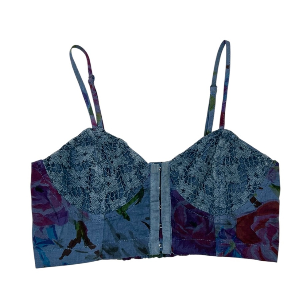 Urban Outfitters Pins & Needles Floral Lace Bralette Top